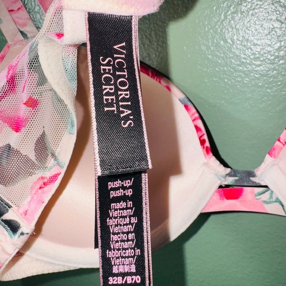 Victoria's Secret Pink Floral Bra - Picture 4 of 4
